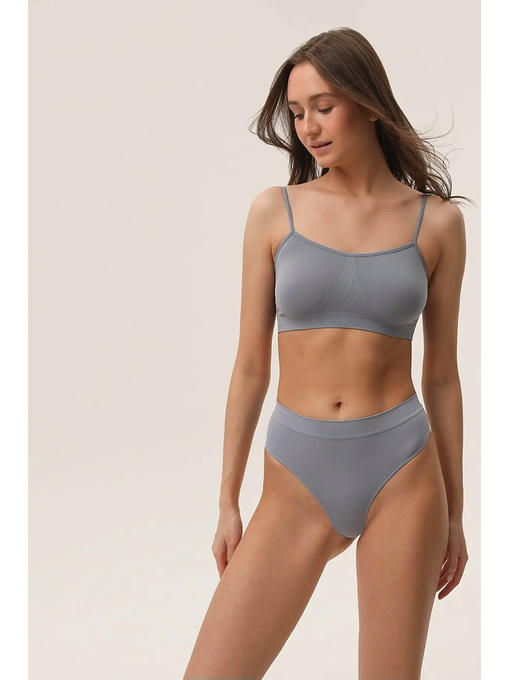 MY Трусы женские STRING (1/156) (серый) — изображение 2