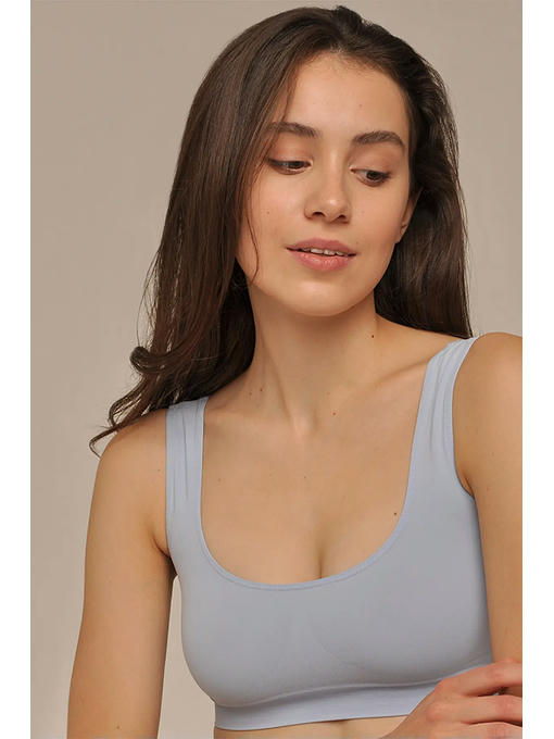 MY Топ женский TOP SPALLA LARGA (1/50) (небесный)