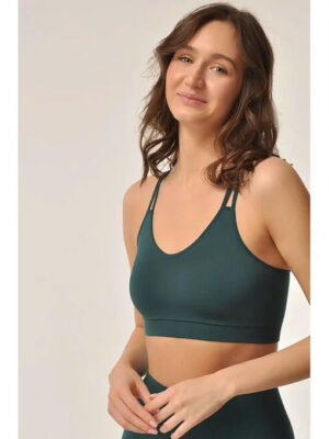 MY Топ женский TOP SPORT SPALLA STRETTA (1/100) (изумруд)