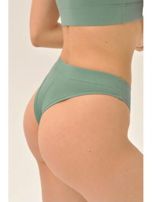 MY Трусы бразилиано жен. хлопок (эвкалипт (зеленый)