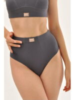 MY Трусы слипы бойфренды жен. хлопок (серый)