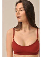 MY Топ женский TOP WITH CUP (1/50) (темно-вишневый)