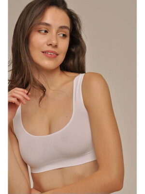 MY Топ женский TOP SPALLA LARGA (1/50) (белый)