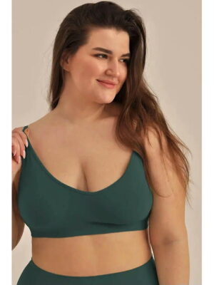 MY Топ женский TOP WITH CUP (1/72) (изумруд)