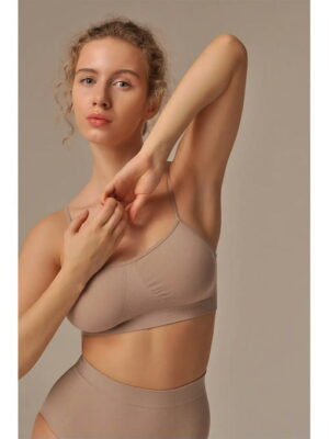 MY Топ женский TOP SPALLA STRETTA (1/50) (льняной)