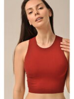 MY Топ женский TOP HALTER NECK (1/50) (темно-вишневый)