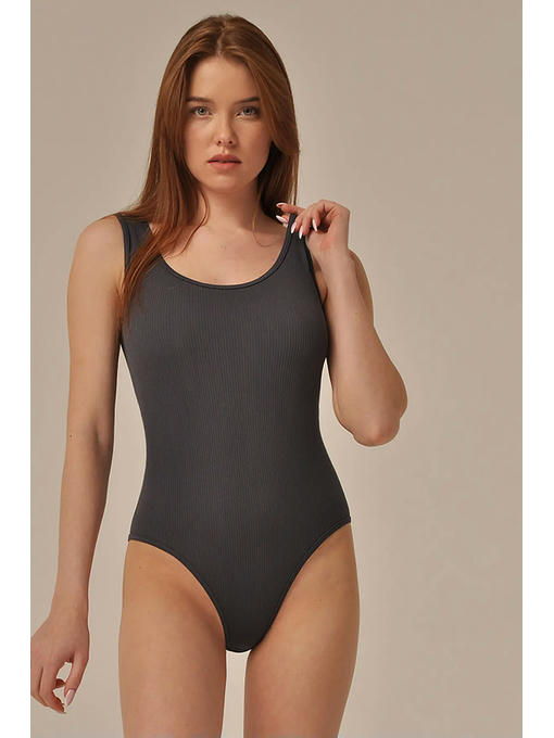 MY Боди SPALLA LARGA RIB (1/45) (графит) — изображение 2