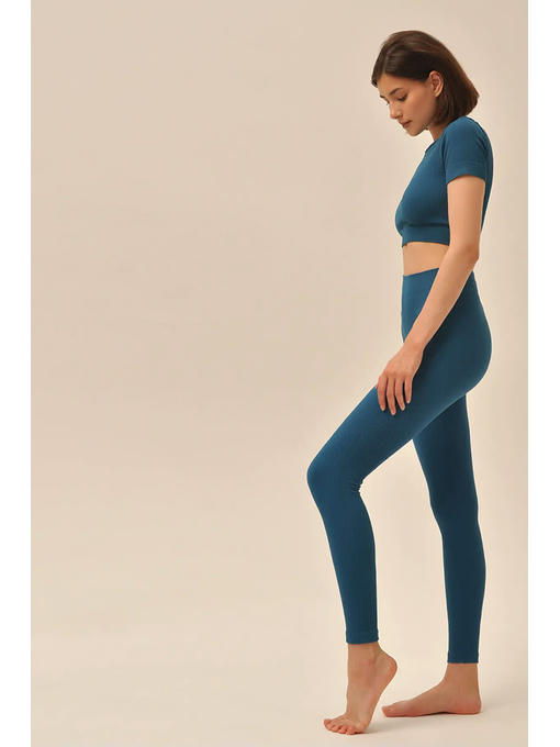 MY Футболка MAGLIA CORTA RIB (1/65) (електро) — изображение 2