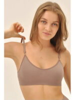 MY Топ женский TOP WITH CUP (1/50) (шоколад)