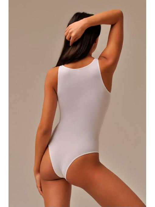 MY Боди женское BODY GIROCOLLO HALTER (1/68) (белый) — изображение 3