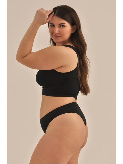 MY Топ женский TOP SPALLA LARGA PUSH UP (1/72) (nero (черный) — изображение 4