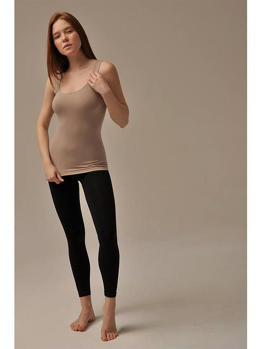 MY Майка женская CANOTTA SPALLA LARGA (1/50) (льняной) — изображение 2