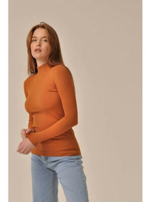 MY Водолазка LUPETTO MANICA LUNGA RIB (1/45) (орех)