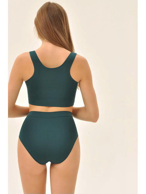 MY Топ женский TOP SPALLA LARGA PUSH UP (1/50) (изумруд) — изображение 3