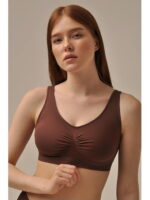 MY Топ женский TOP SHAPER WITH CUP SPALLA LARGA (1/68) (какао)