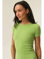 MY Футболка MAGLIA CORTA RIB (1/65) (св.зеленый)