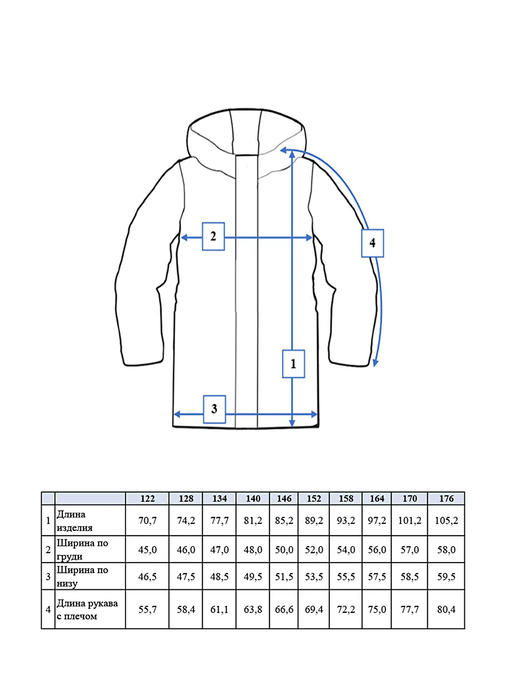 Пальто PLAYTODAY — изображение 2