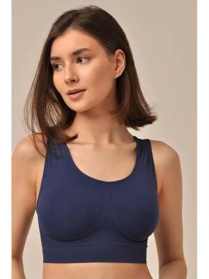 MY Топ женский TOP SHAPER SPALLA LARGA (1/50) (глубокий синий)