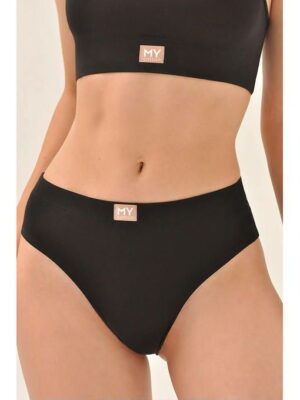 MY Трусы слипы жен. хлопок (ночь (черный)
