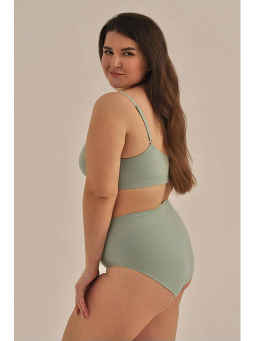 MY Топ женский TOP WITH CUP (1/72) (фисташковый) — изображение 3