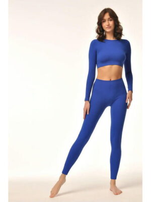 MY Леггинсы LEGGINGS RIB (1/60) classic (синий)