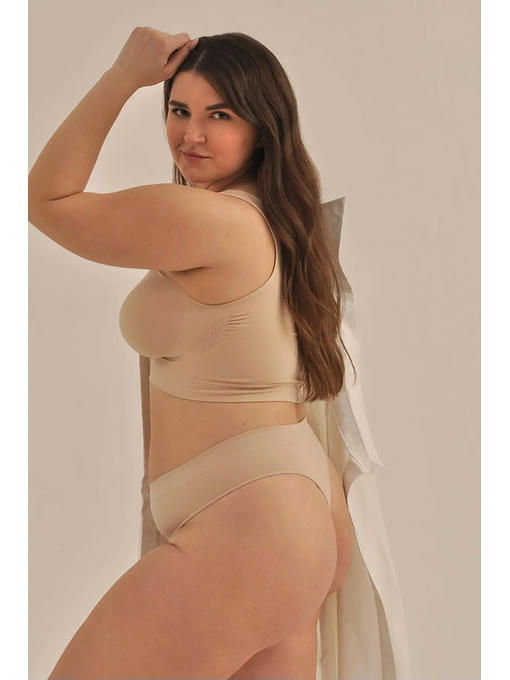 MY Топ женский TOP SPALLA LARGA PUSH UP (1/72) (nudo (телесный) — изображение 4