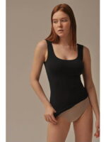 MY Майка женская CANOTTA SPALLA LARGA (1/50) (черный)