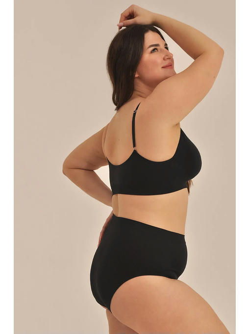 MY Топ женский TOP WITH CUP (1/72) (черный) — изображение 3
