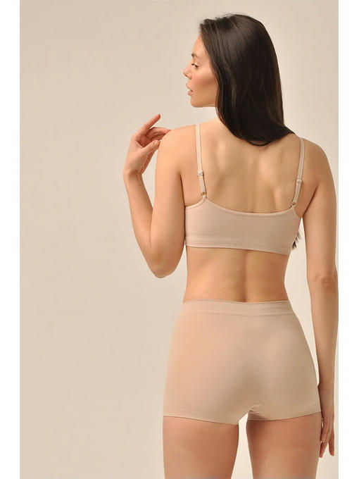 MY Топ женский TOP WITH CUP (1/50) latte (кремовый латте) — изображение 3