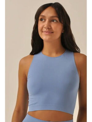 MY Топ женский TOP HALTER NECK (1/50) (голубика)