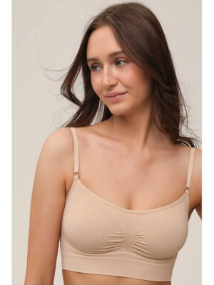 MY Топ женский TOP SHAPER SPALLA STRETTA (телесный)