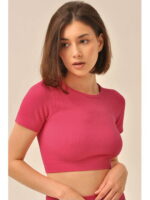 MY Футболка MAGLIA CORTA RIB (1/65) (леденец)