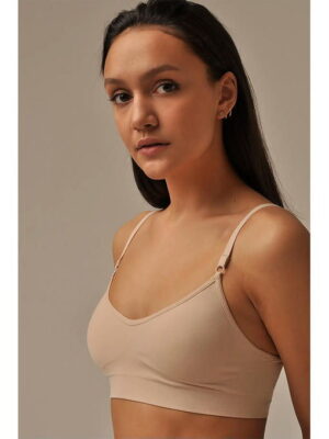 MY Топ женский TOP WITH CUP (1/50) (телесный)