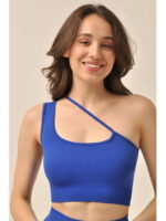 MY Топ женский TOP ONE SHOULDER (1/68) (синий)