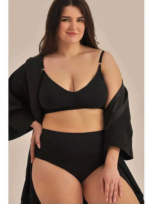 MY Топ женский TOP WITH CUP (1/72) (черный) — изображение 2