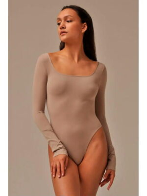 MY Боди женское BODY SCOLLATURA QUADRATA (1/68) (льняной)