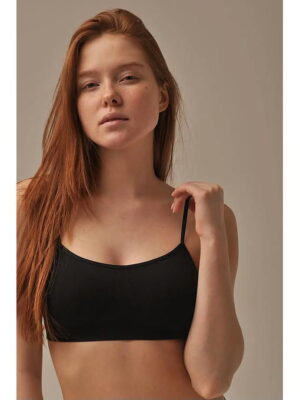 MY Топ женский TOP SPALLA STRETTA (1/50) (черный)