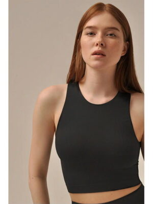 MY Топ женский TOP HALTER NECK (1/50) (черный)