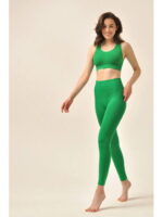 MY леггинсы LEGGINGS HIGH-WAIST (1/50) tea (зеленый чай)