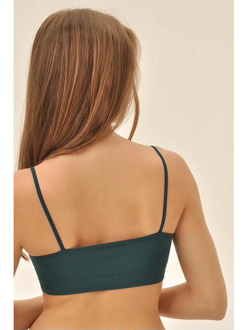 MY Топ женский TOP SPALLA STRETTA (1/50) (изумруд) — изображение 4