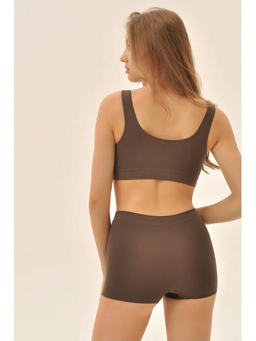 MY Трусы женские SHORTS VITA ALTA (1/156) (brownie (темно-коричневый) — изображение 2