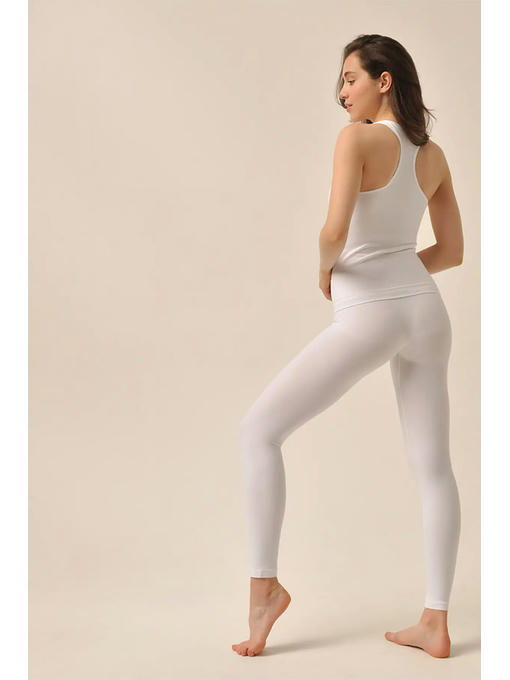 MY Майка женская CANOTTA SPORT (1/100) (белый) — изображение 3