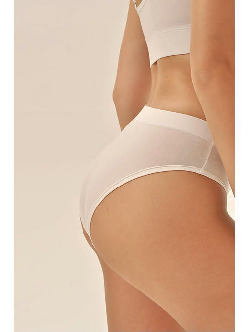 MY Трусы слипы жен. хлопок (зефир (молочный) — изображение 2