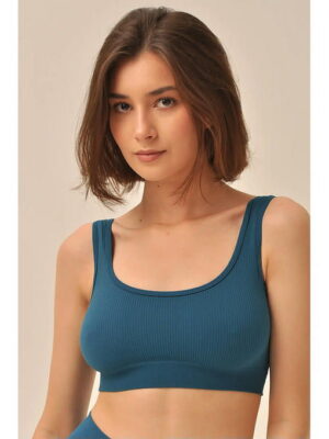 MY Топ женский TOP SPALLA LARGA RIB (1/100) (електро)