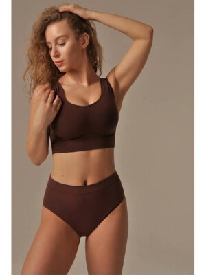 MY Топ женский TOP SHAPER SPALLA LARGA (1/50) (какао)