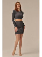 MY Юбка GONNA RIB (1/65) (графит)