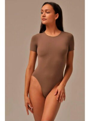 MY Боди женское BODY T-SHIRT (1/68) (темно-бежевый)