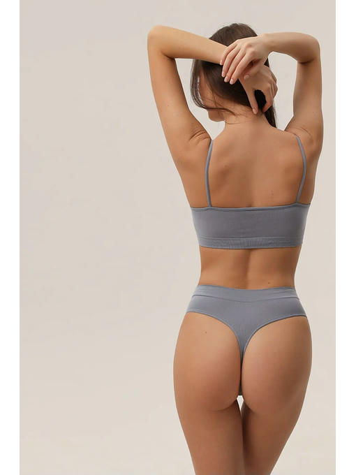 MY Трусы женские STRING (1/156) (серый) — изображение 3