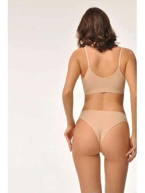 MY Трусы женские BRASILIANO RIB (1/100) (телесный) — изображение 4