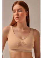 MY Топ женский TOP SHAPER WITH CUP SPALLA LARGA (1/68) (телесный)